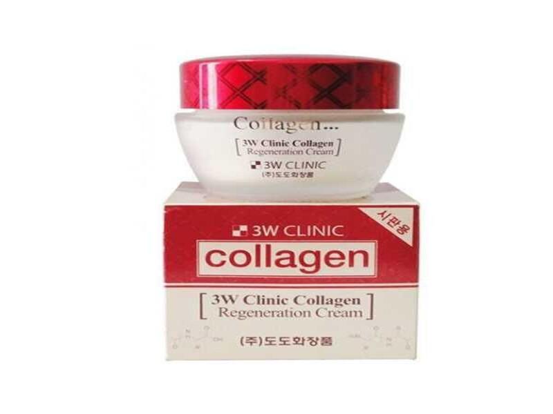 Kem trắng da săn chắc 3W Clinic Hàn Quốc Collagen Regeneration Cream