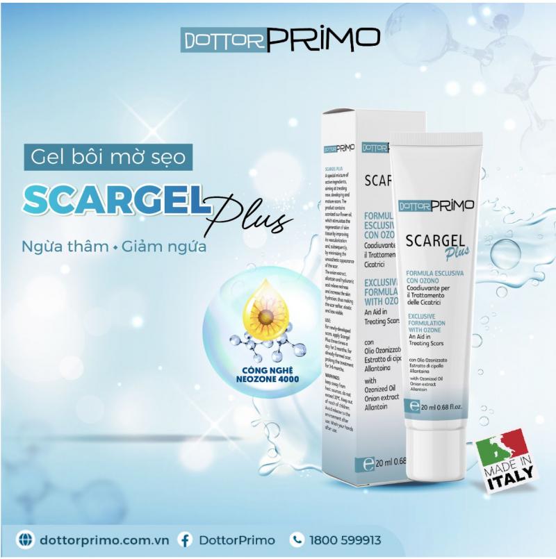Kem trị sẹo thâm mụn DottorPrimo Scargel Plus