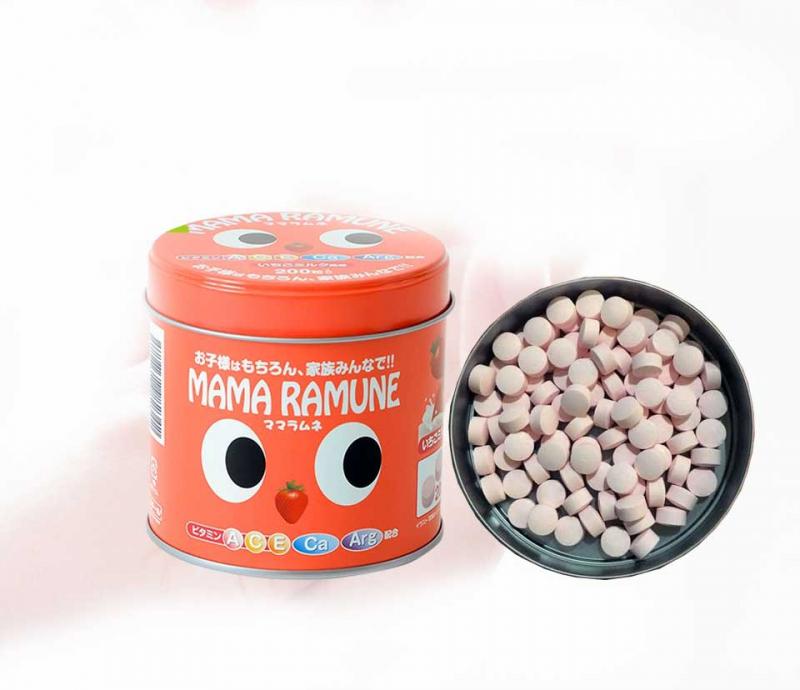 Kẹo biếng ăn cho trẻ Mama Ramune Nhật Bản