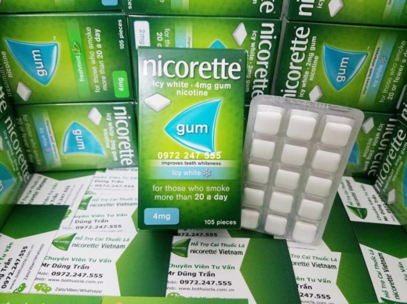 Nicorette Fresh Mint 4mg