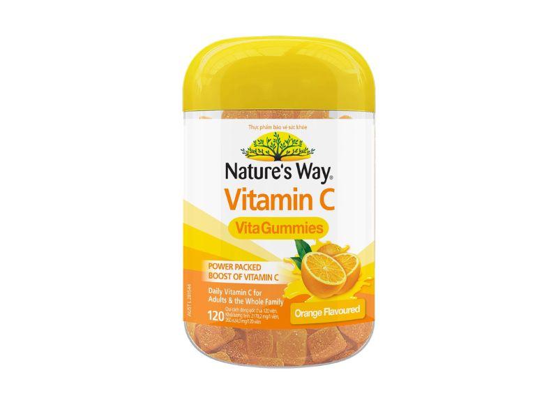 Kẹo dẻo Kids Smart Vita Gummies Vitamin C + Zinc Nature's Way