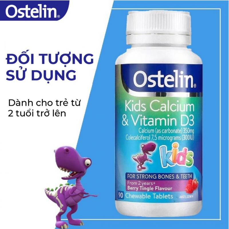 Kẹo Ostelin Kids Calcium & Vitamin D3