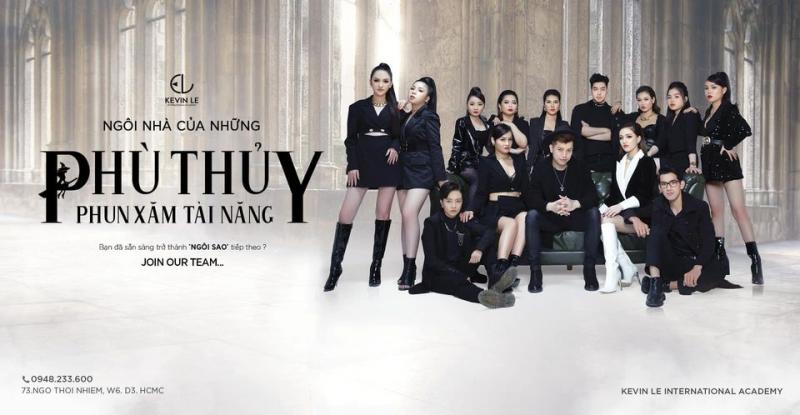 Chuyên viên phun xăm giỏi Việt Nam Kevin Le