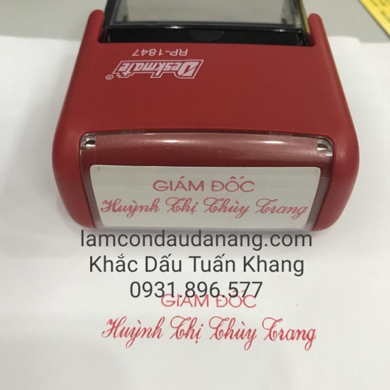 Khắc dấu Tuấn Khang