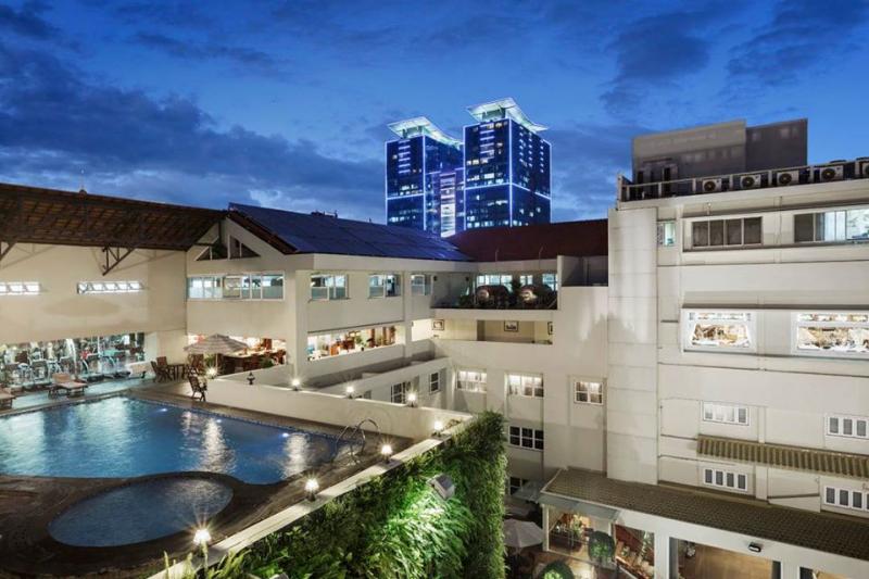 Khách sạn có quang cảnh lí tưởng