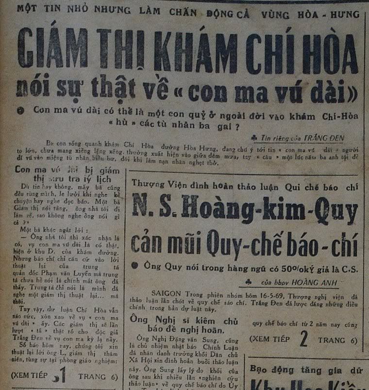 Bài báo về Khám Chí Hòa