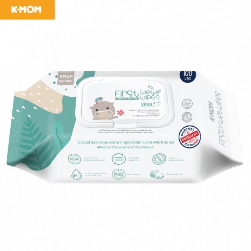 ﻿Khăn ướt K-Mom Hàn Quốc