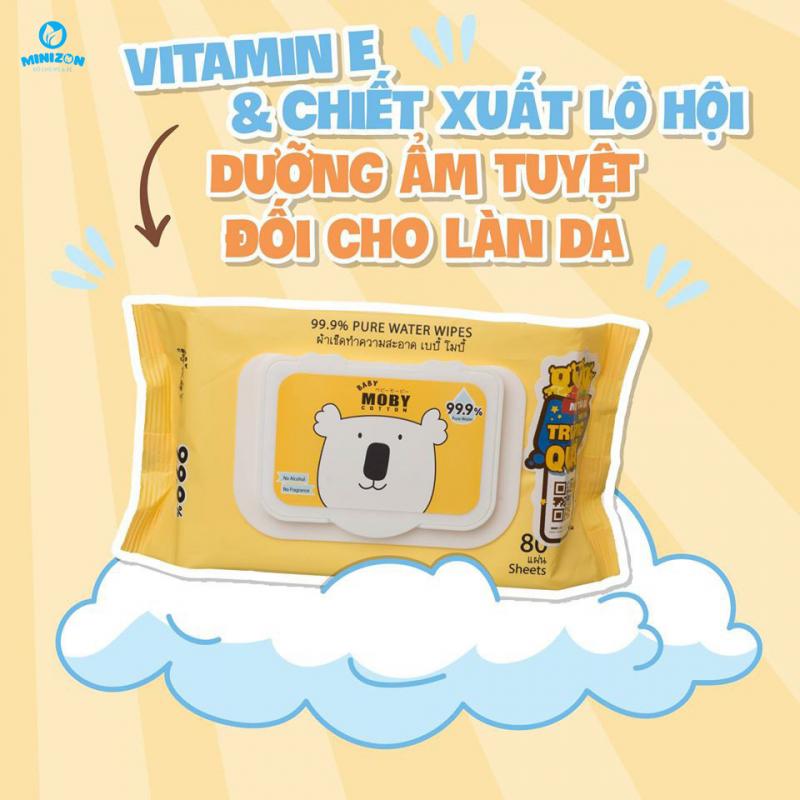 Khăn ướt Moby Baby