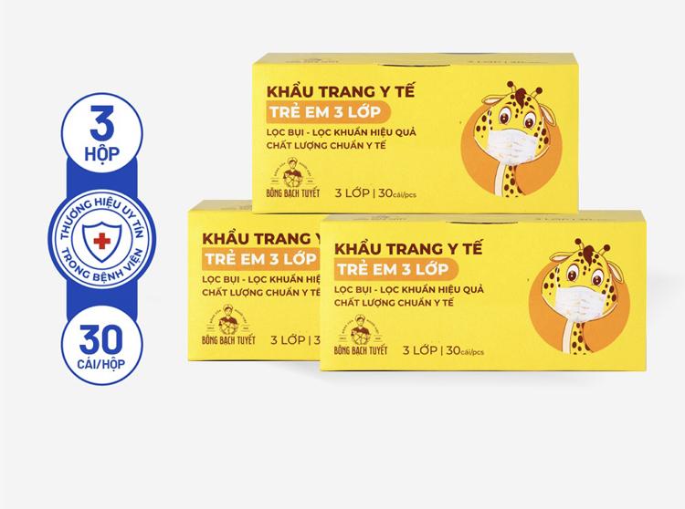 Khẩu trang Bông Bạch Tuyết