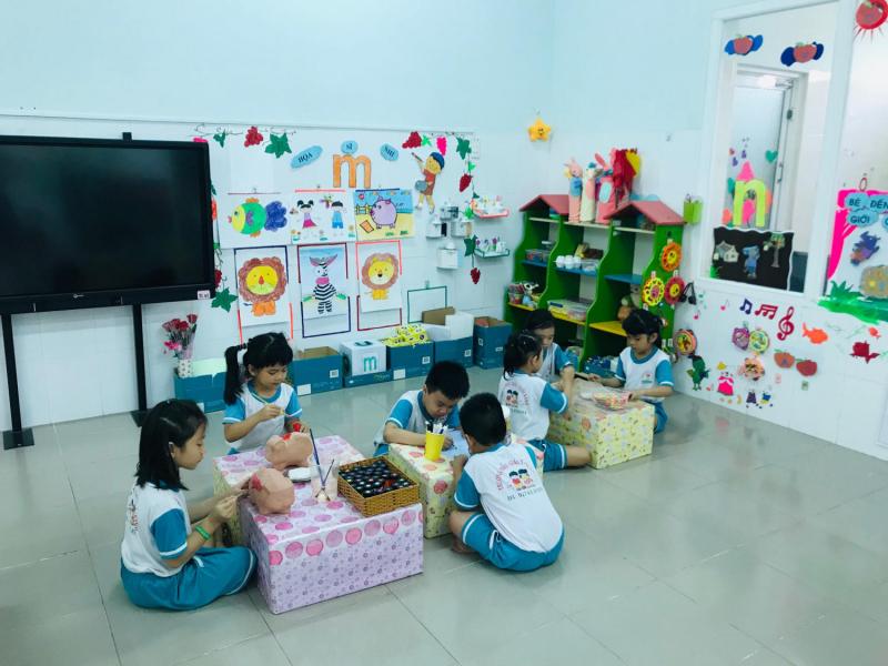 Trò chơi ghép tranh với hình tương ứng
