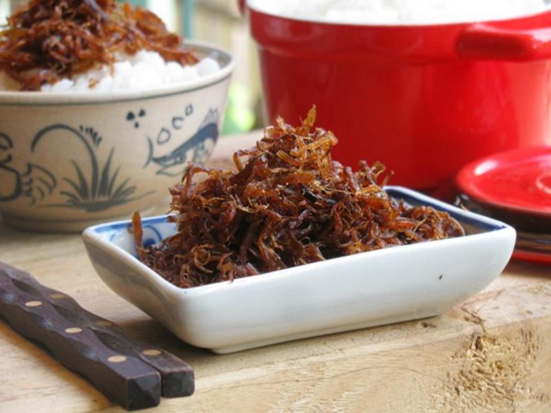 Khô bò chân nấm hương chay ngon tuyệt