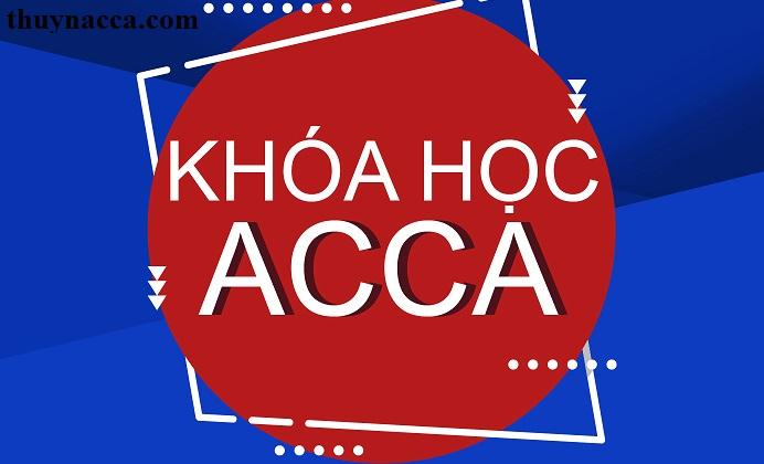 Khóa học ACCA online của cô Thủy ACCA