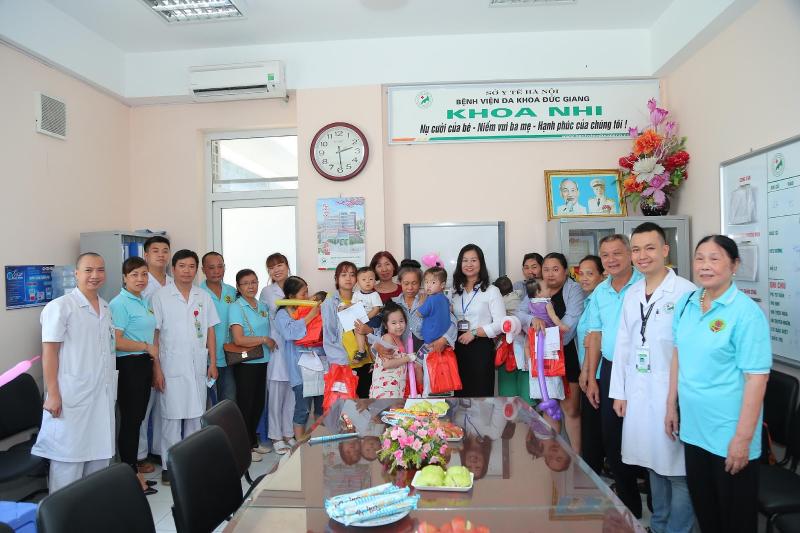 Khoa Nhi - Bệnh viện Đa khoa Đức Giang