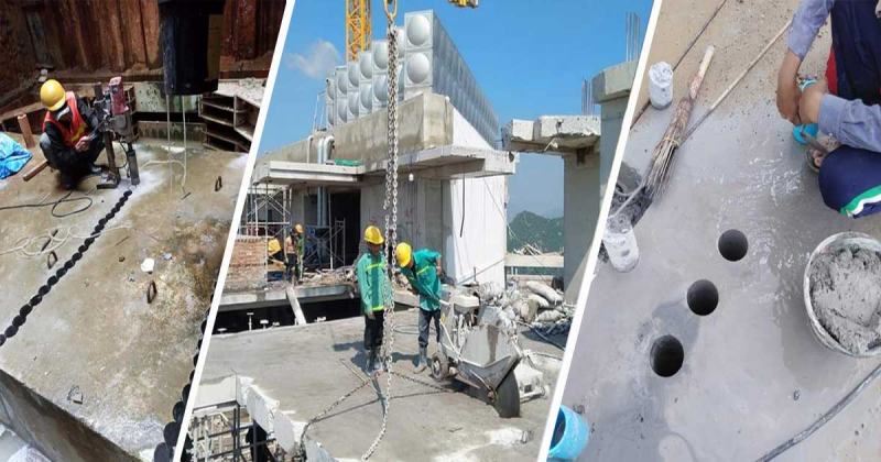 Khoan cắt bê tông Mạnh Phát