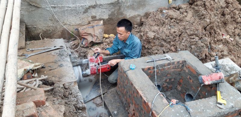 Khoan cắt bê tông Tân Hưng Phát