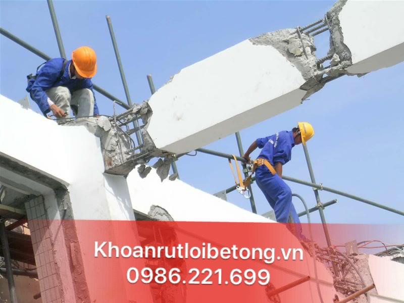 Khoan rút lõi bê tông - Mr.Minh
