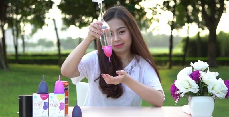 Thử nghiệm nhỏ chứng minh cốc nguyệt san xua tan nỗi lo tràn băng
