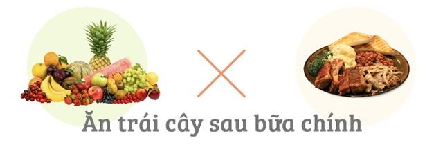 Không nên ăn trái cây sau bữa chính