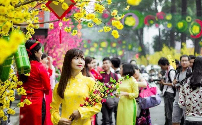 Phố cổ chợ hoa
