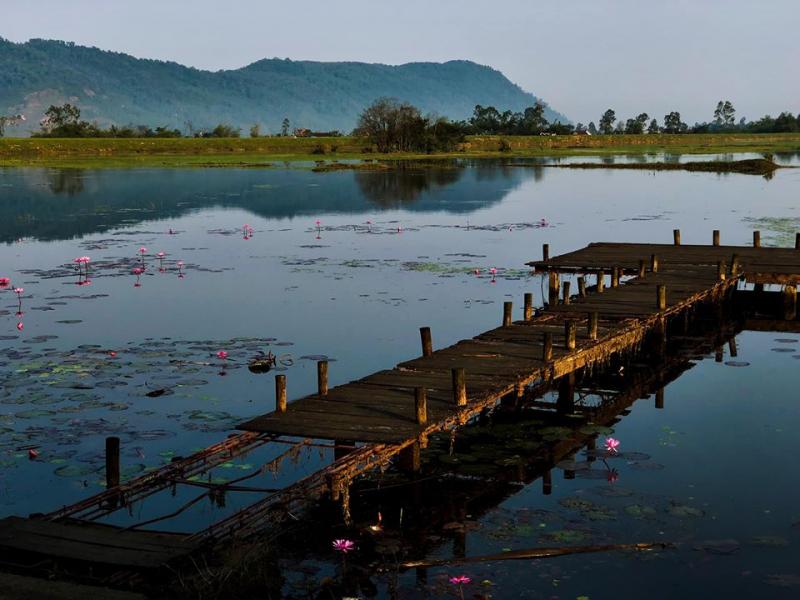 Trong ánh chiều tà