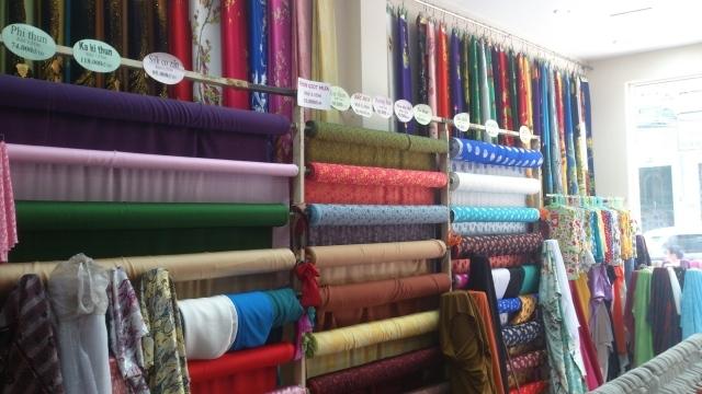 Đa dạng các mặt hàng vải