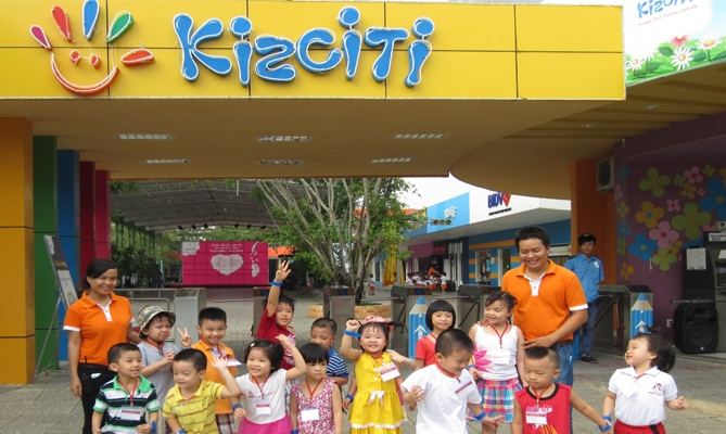 KizCiti là khu vui chơi theo mô hình thành phố hướng nghiệp đầu tiên tại Việt Nam