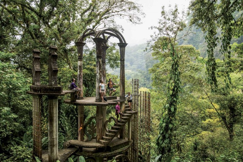 Khu vườn Las Pozas tại Mexico