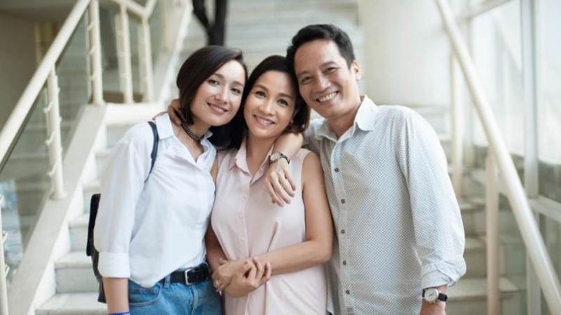 gia đình Mỹ Linh - Minh Quân