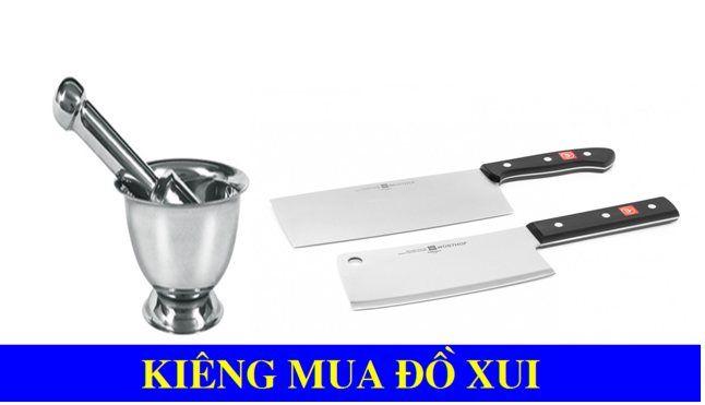 Kiêng mua đồ xui ngày tết