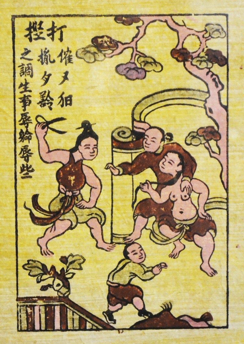 Kiêng treo tranh xui ngày tết