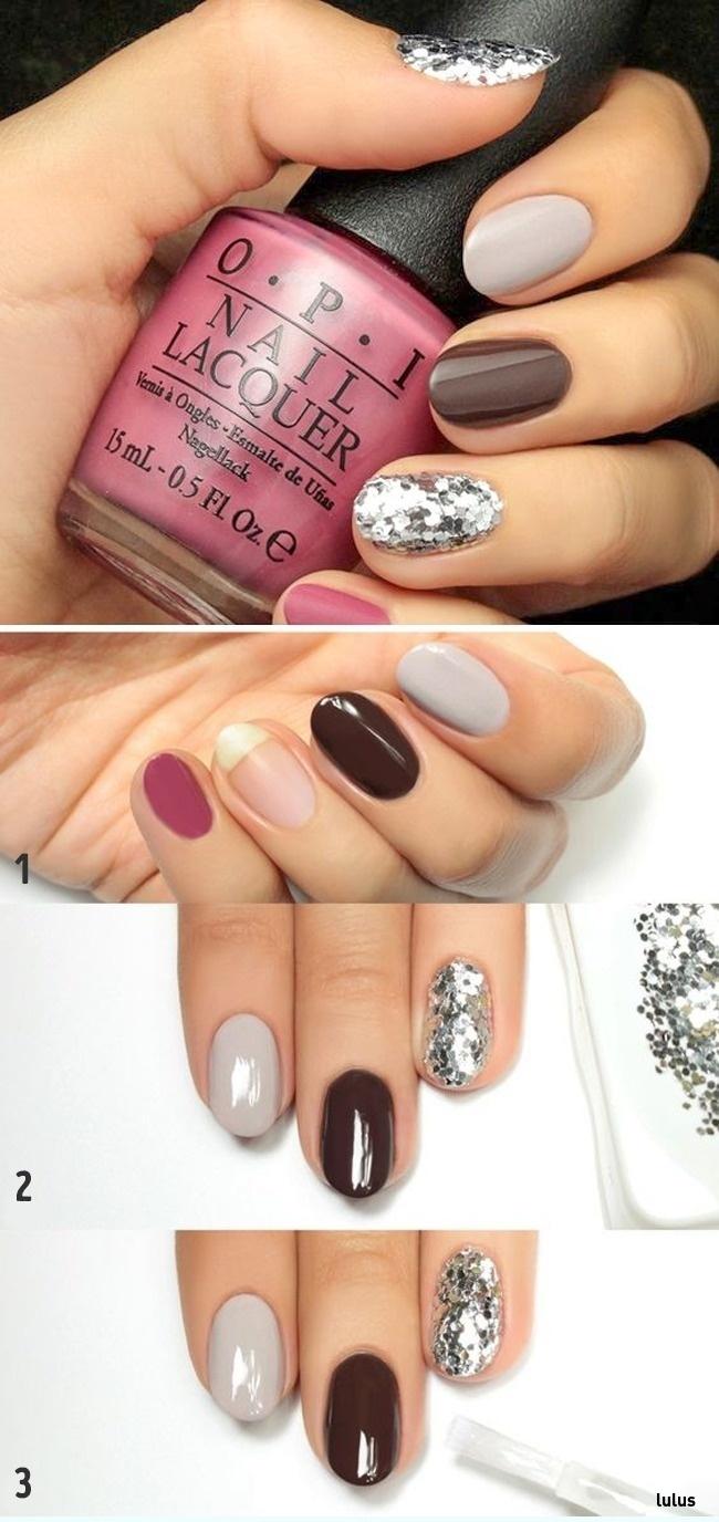 Phong cách nail lấp lánh