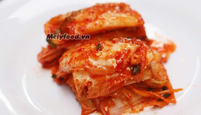 Kim chi Mê Ly cải thảo cắt lát Hàn Quốc