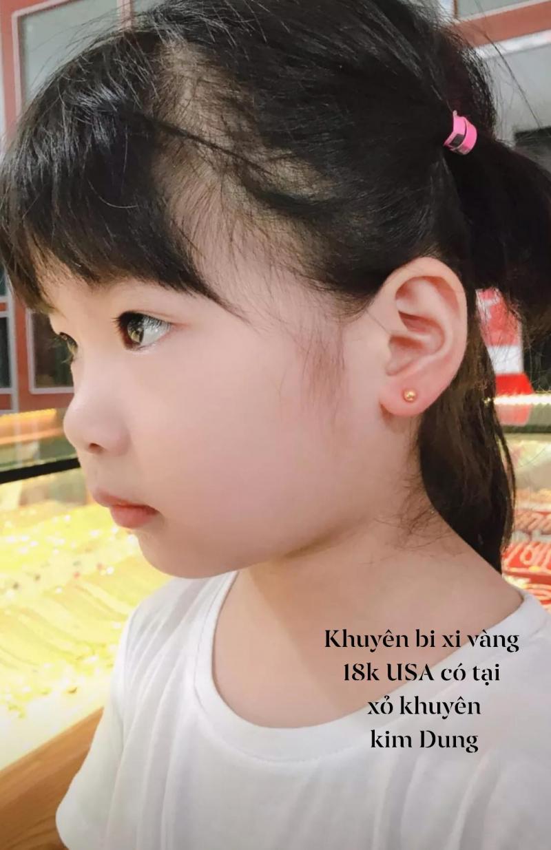 Bấm khuyên Kim Dung
