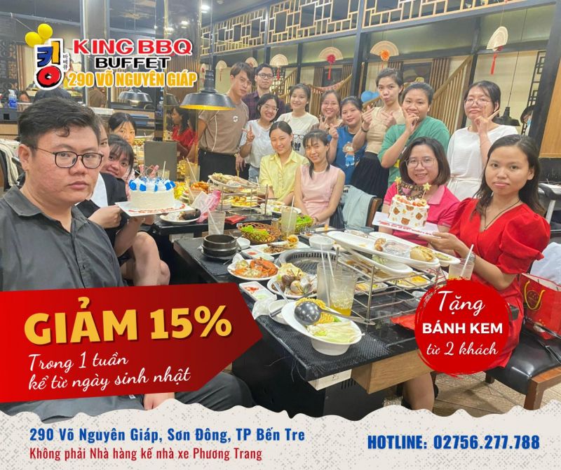 King BBQ Buffet Bến Tre