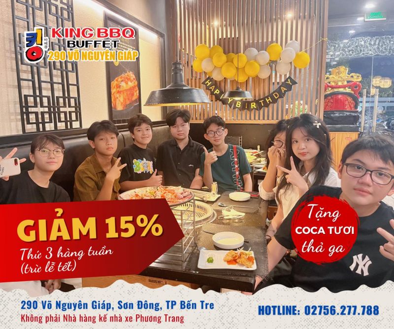 King BBQ Buffet Bến Tre