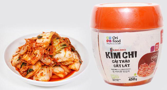 Kim chi cải thảo cắt lát