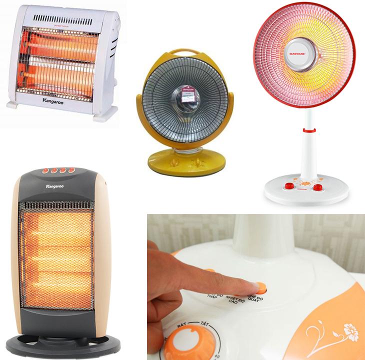 Các thiết bị như quạt sưởi cũng rất đắt hàng vào mùa đông đấy