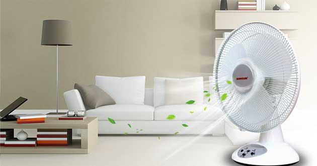 Quạt bị rung lắc mạnh