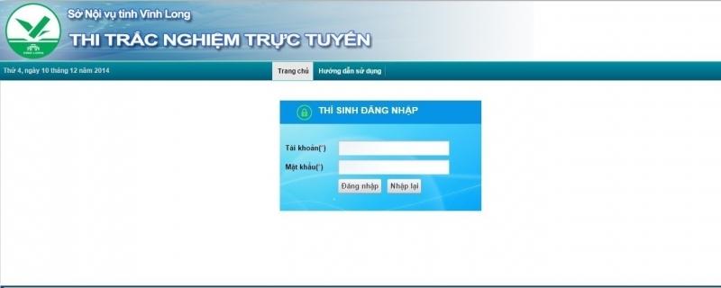 Hình ảnh mô phỏng cho phần thi trắc nghiệm.