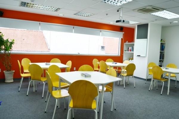 Khu vực học tập, sinh hoạt khang trang, sạch sẽ