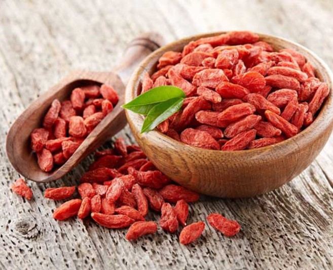 Kỷ tử đỏ hữu cơ Tây Tạng loại 1 Hoa Lâm tăng cường sức khỏe, bổ máu, thải độc gan 200g