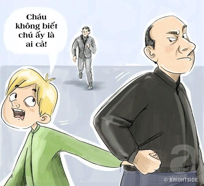 La lên: “Cháu không biết chú ấy là ai cả