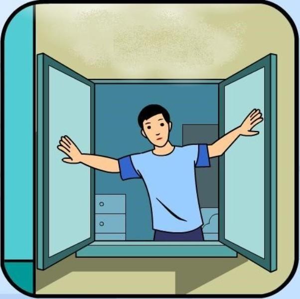 La lớn và kêu gọi mọi người cùng thoát nạn