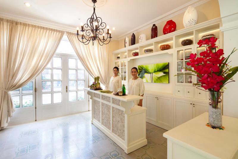 Không gian sang trọng tại Lá Spa