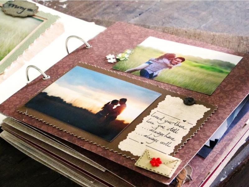 Làm album, video kỷ niệm của hai người