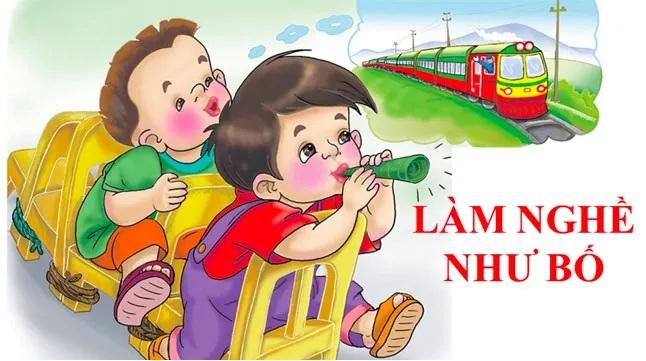Làm nghề như bố