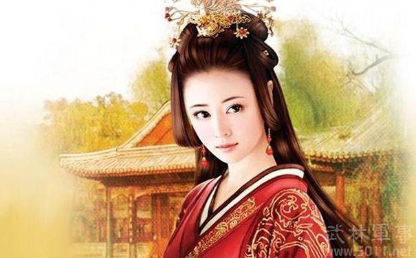 Tranh vẽ Hoàng hậu Đậu Y Phòng dựa trên tạo hình của diễn viên Lâm Tâm Như