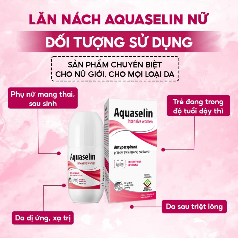 Lăn khử mùi Aquaselin Sensitive Wome