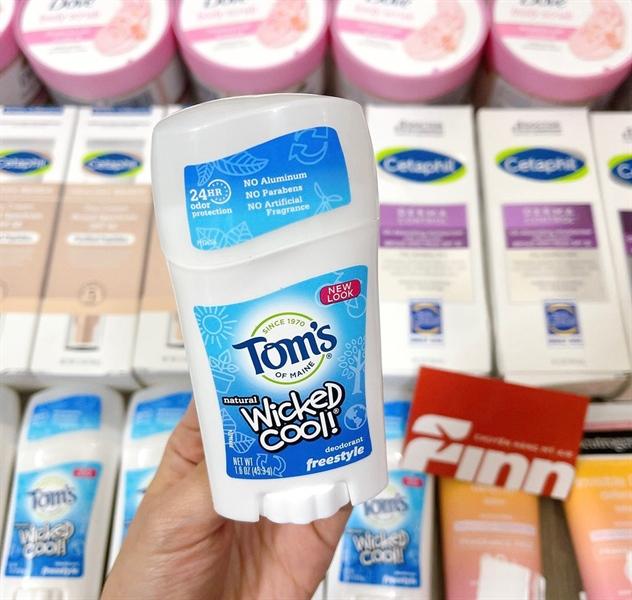 Lăn khử mùi cho trẻ em Tom's of Maine Aluminum-Free Wicked Cool
