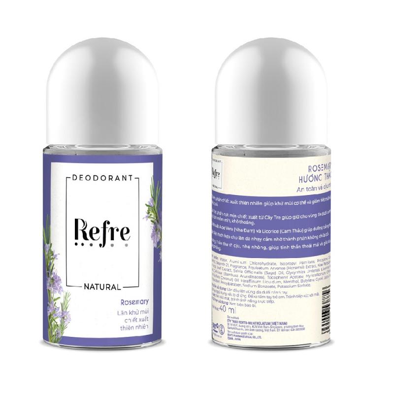 Lăn khử mùi hương tự nhiên Refre Natural